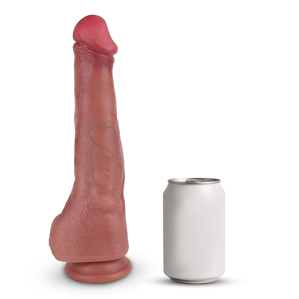 Voren-Dual-Density-Realistic-Dildo-Suction-Cup-Dildo