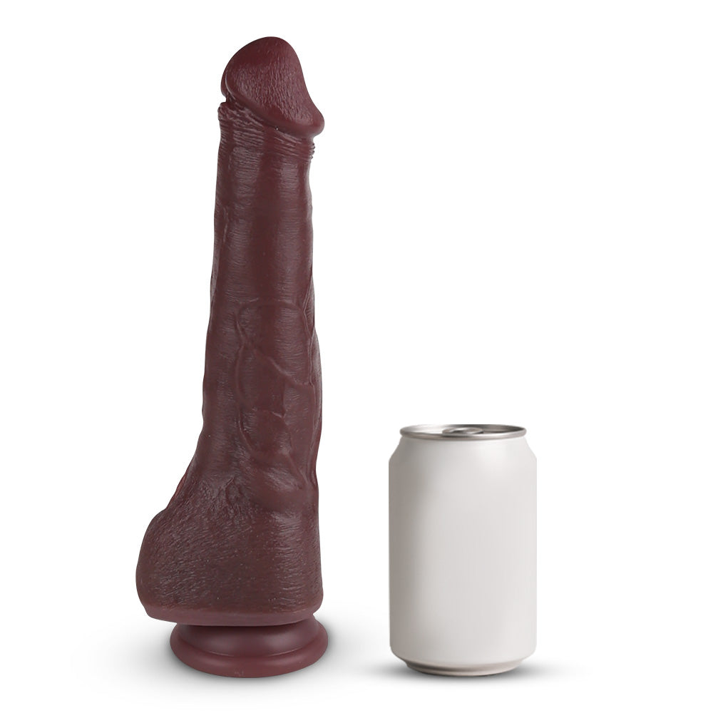 Voren-Dual-Density-Realistic-Dildo-Suction-Cup-Dildo