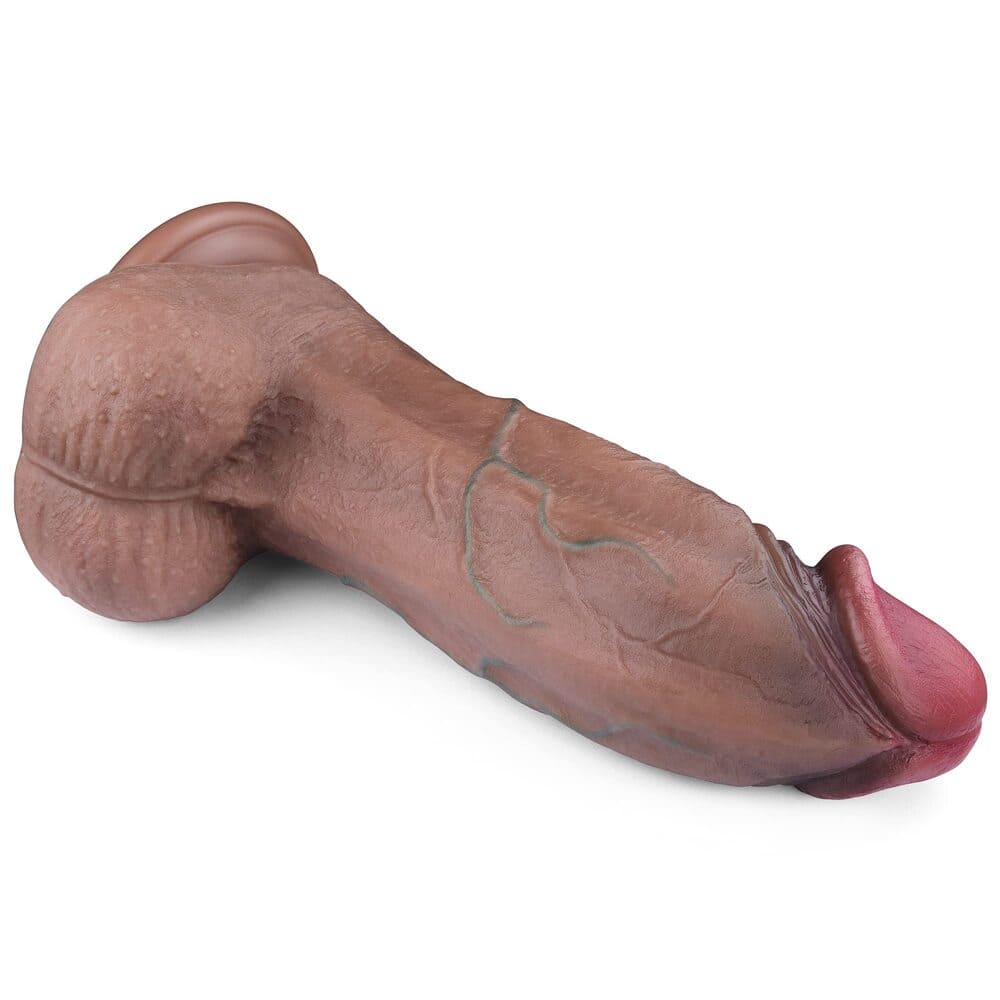 Zeus - 11 Inch Handmade Dual Density Dildo - Realistic Dildo