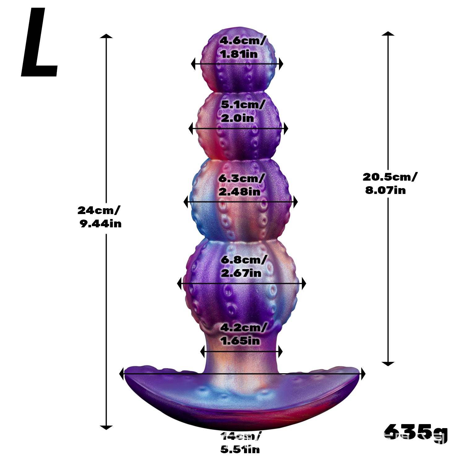 Tentora - Octopus Fantasy Anal Beads