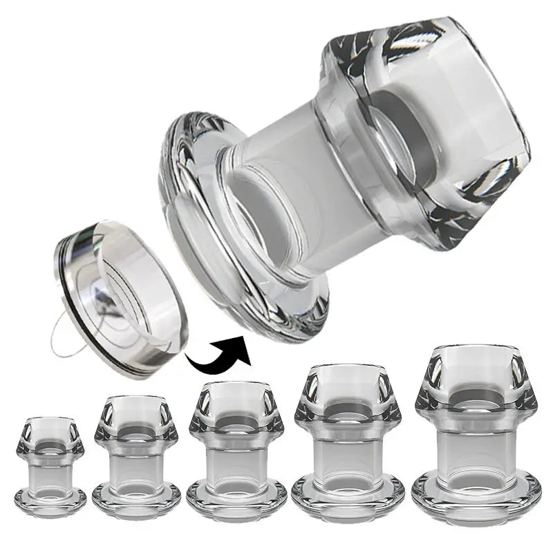 crystal-clear-hollow-butt-plug-5-sizes