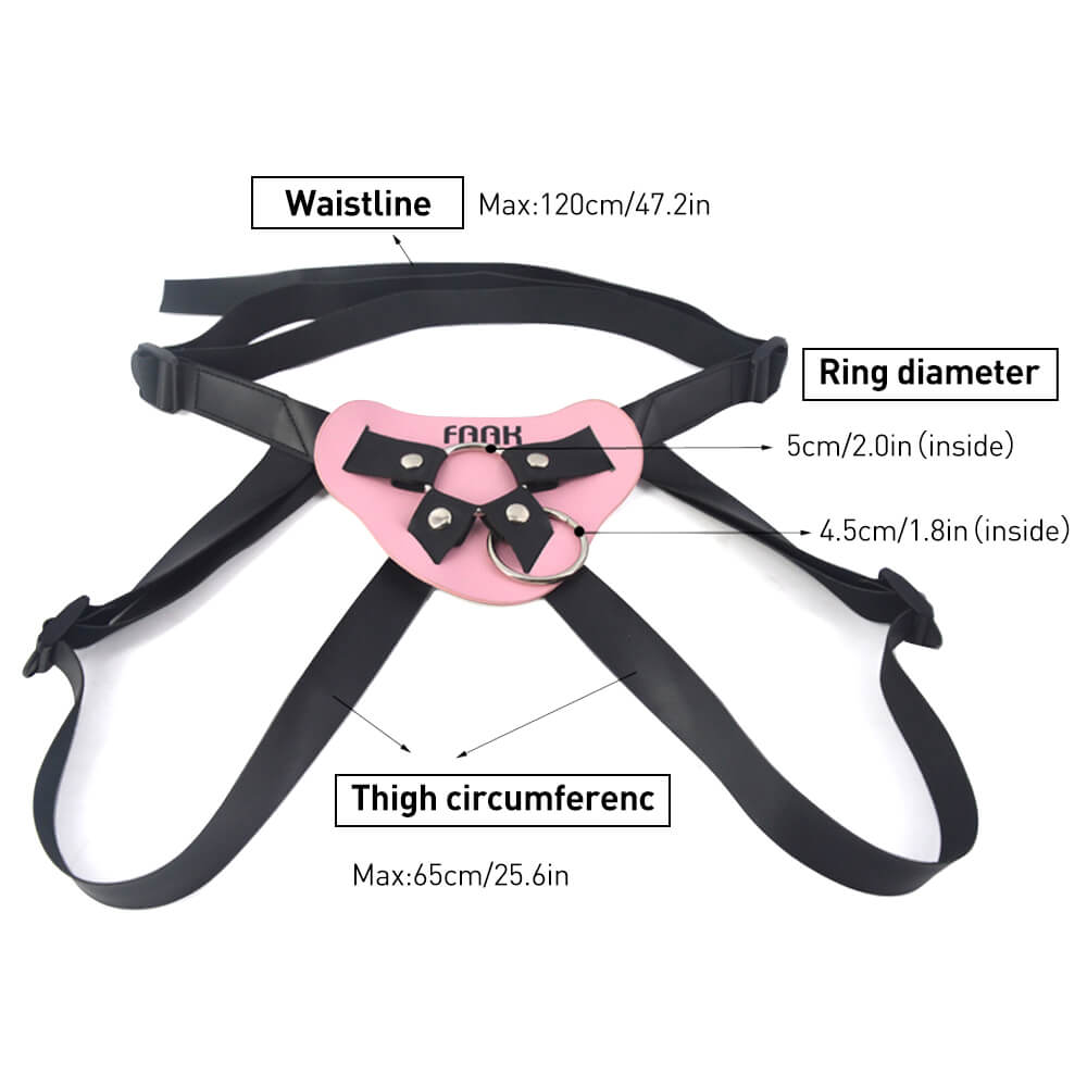 droska-adjustable-strap-on-harness-with-2-o-rings