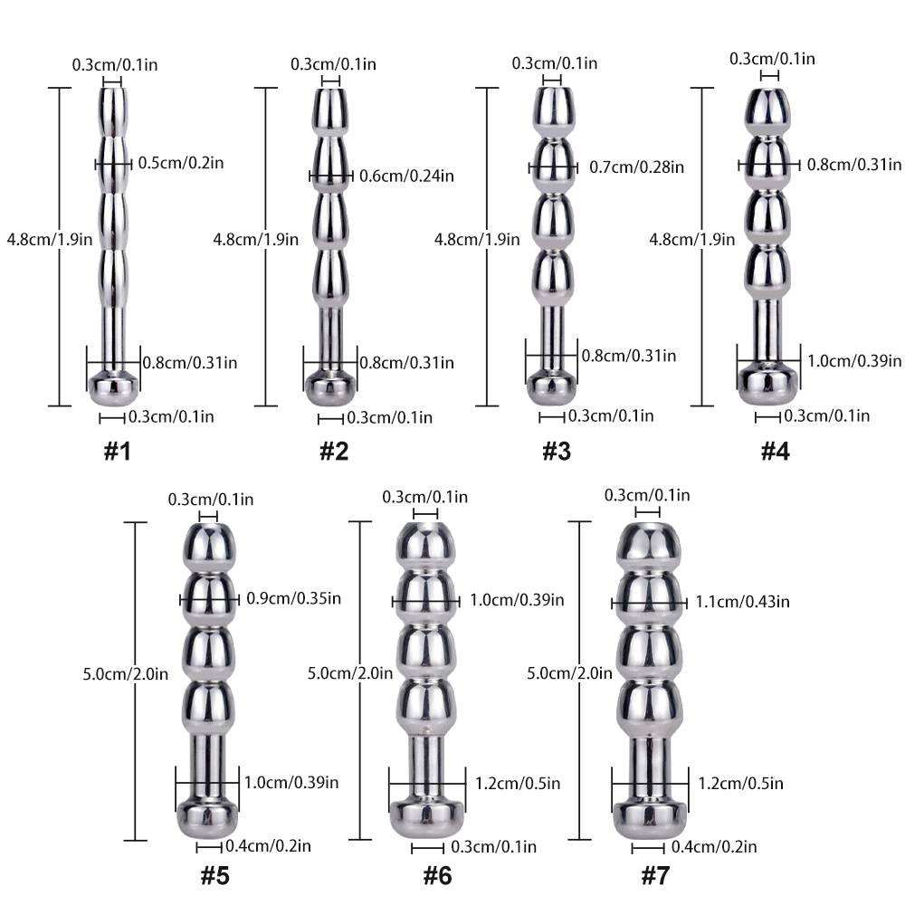 Gladius - Bead Penis Plug