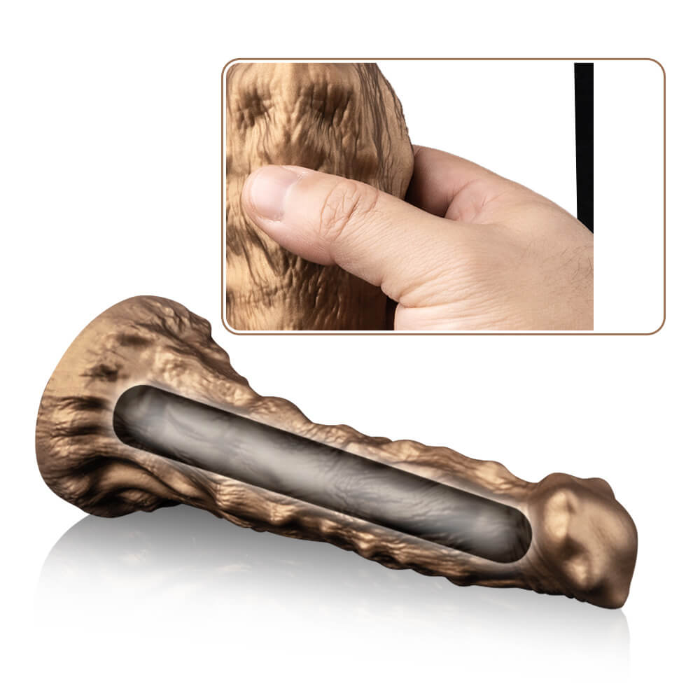 golden-cicada-fantasy-dildo-textured-dildo