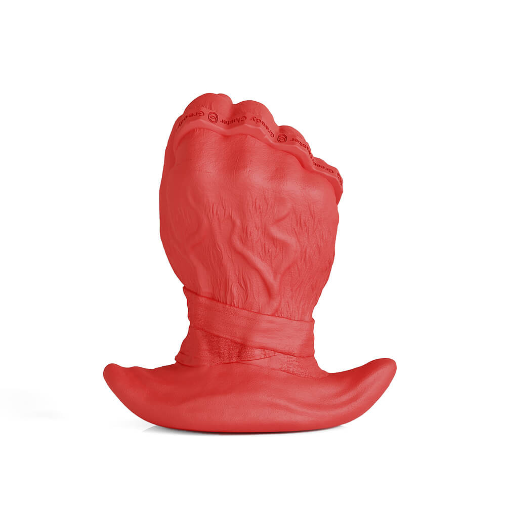 anal plug fist Prowler RED by Oxballs Fist Butt Plug Red Medium