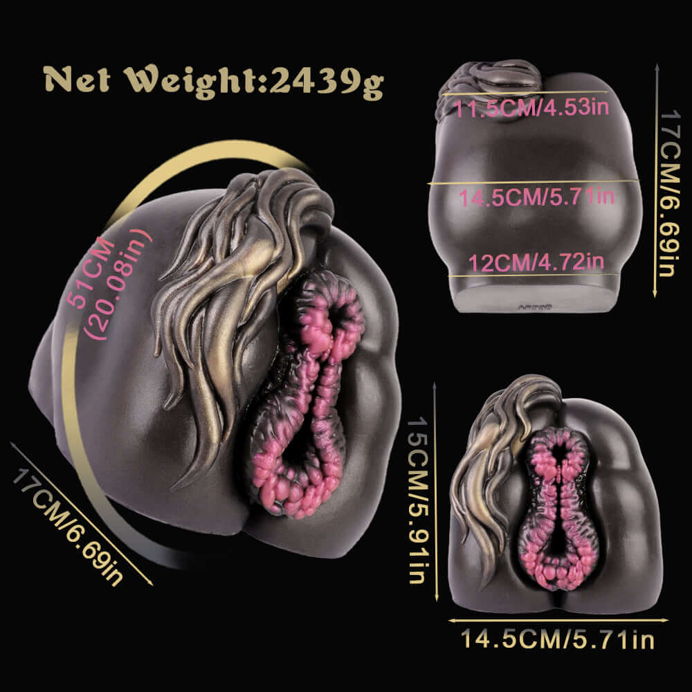 Hahama - Big Fantasy Masturbator with Dual Hole