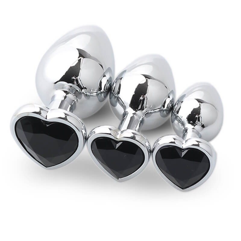 heart-metal-anal-plug-set-training-kit