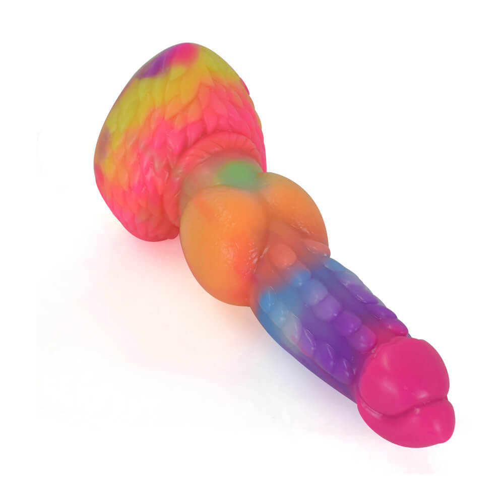 jila-knot-dildo-fantasy-knotting-dildo-rainbow-dildo
