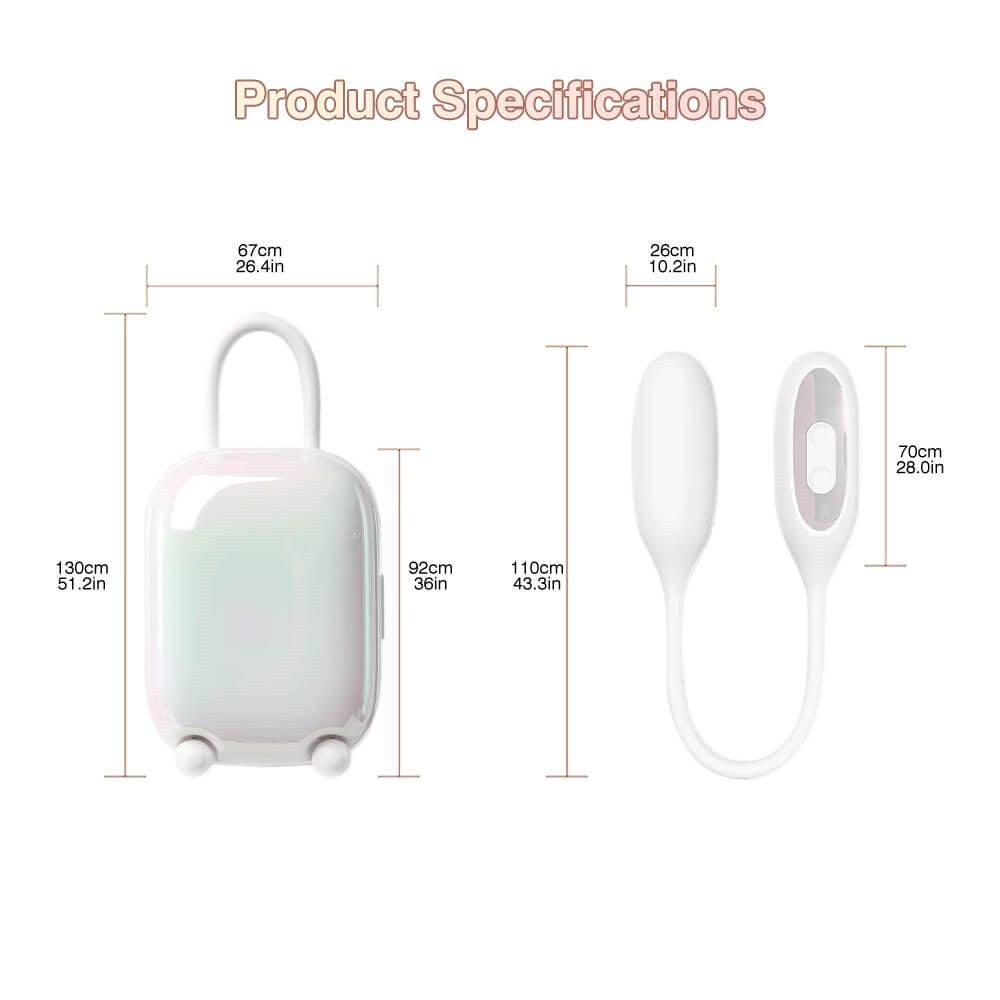 Magic Suitcase - Clit Sucker and Vibrator