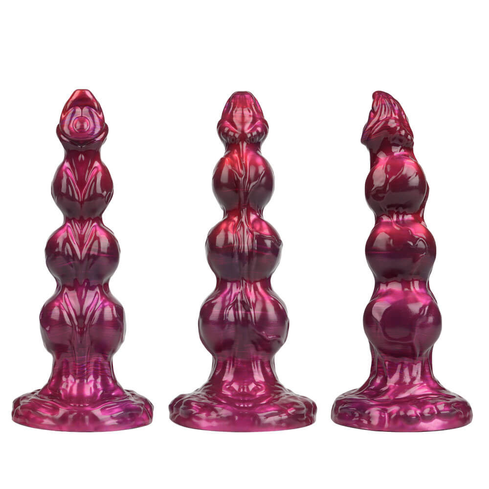 Nebulon - 3 Knots Dildo - Alien Fantasy Dildo - 3 Sizes