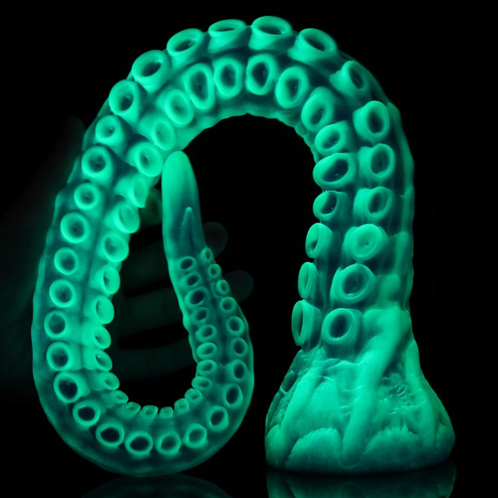 nothosaur-alla-tentacle-dildo-green-luminous