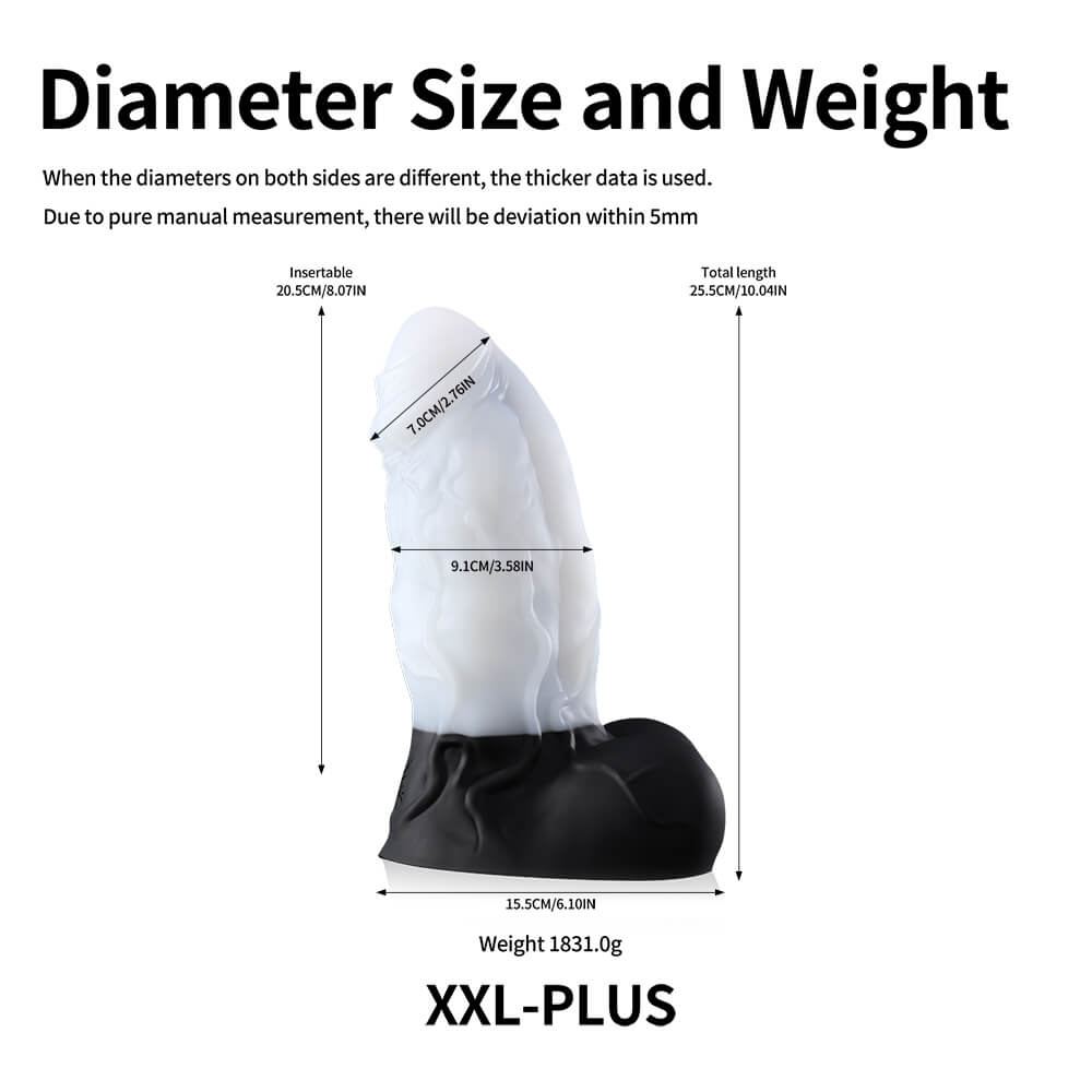 Nothosaur Banner – Fantasy Dual Density Dildo – Thick Dildo