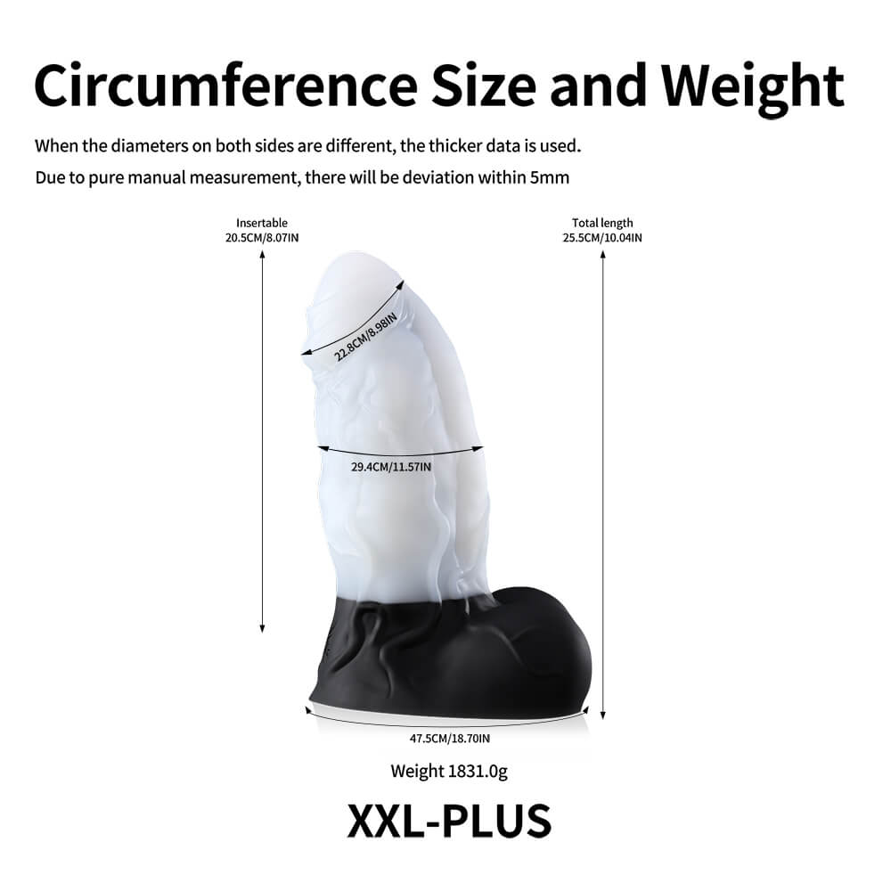 Nothosaur Banner – Fantasy Dual Density Dildo – Thick Dildo