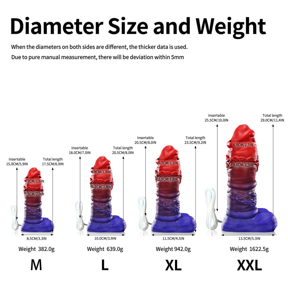 Nothosaur Vlio - Fantasy Squirting Dildo - Cumming Dildo