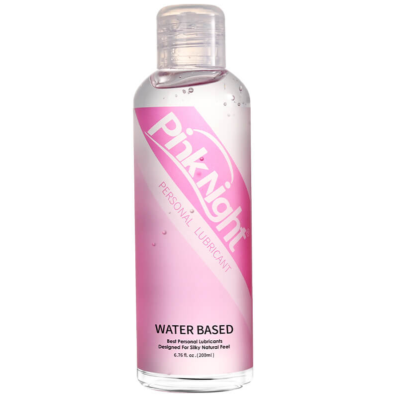 pink water based personal lubricant PinkNight - Water-Based Personal Lubricant