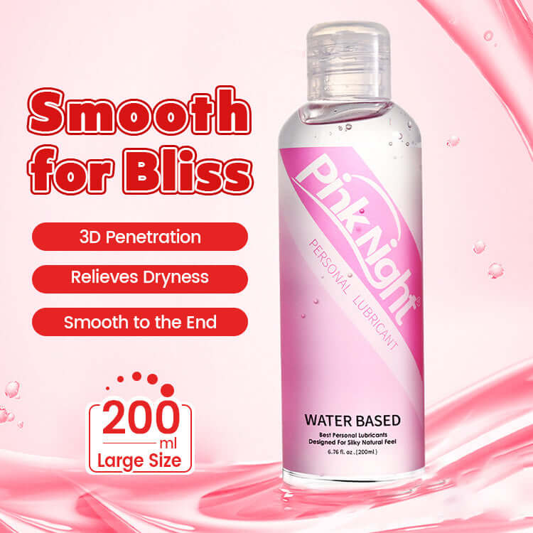 PinkNight - Water-Based Personal Lubricant - 6.76 fl oz