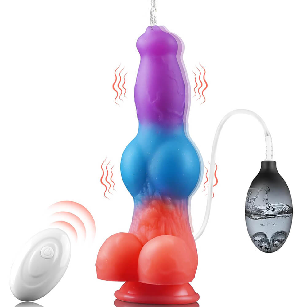 vibrating squirting dildo plusOne vibrating super bullet