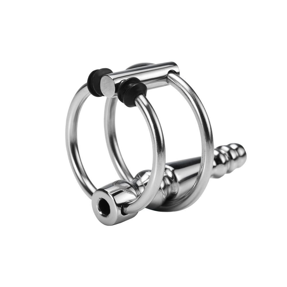 stainless-steel-hollow-penis-plug-with-twin-rings