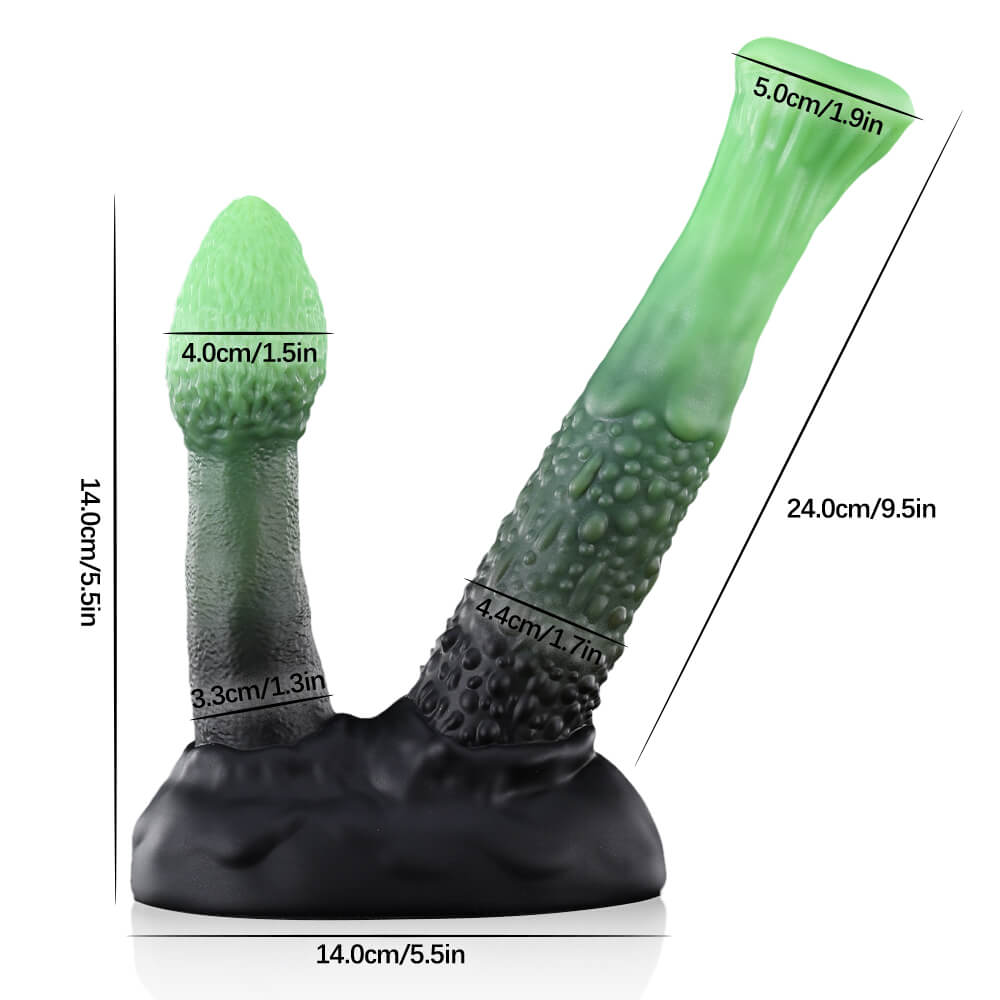 SWISOK Dualbloom - Alien Double Dildo