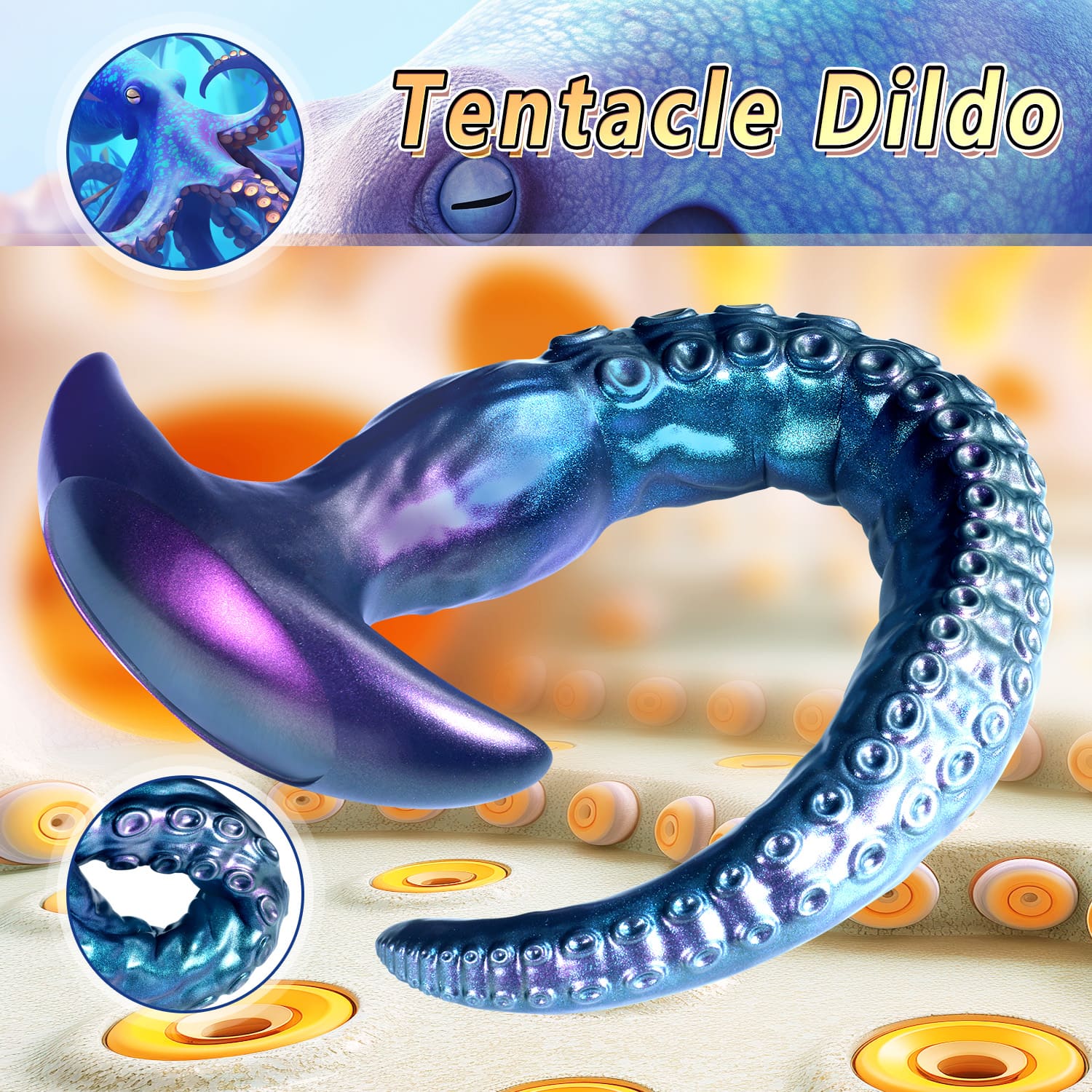 VoidWhip - Tentacle Dildo - Long Butt Plug - 3 Sizes