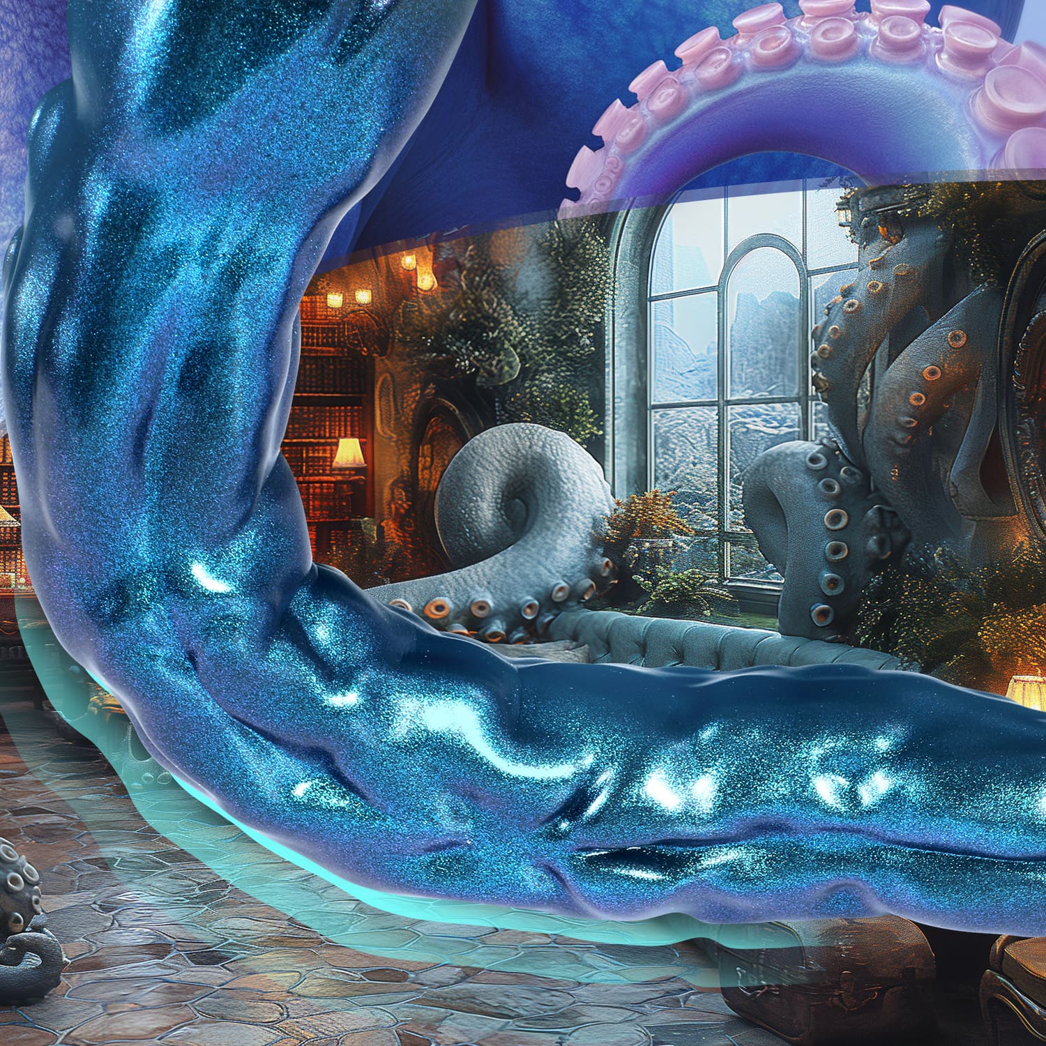 VoidWhip - Tentacle Dildo - Long Butt Plug - 3 Sizes