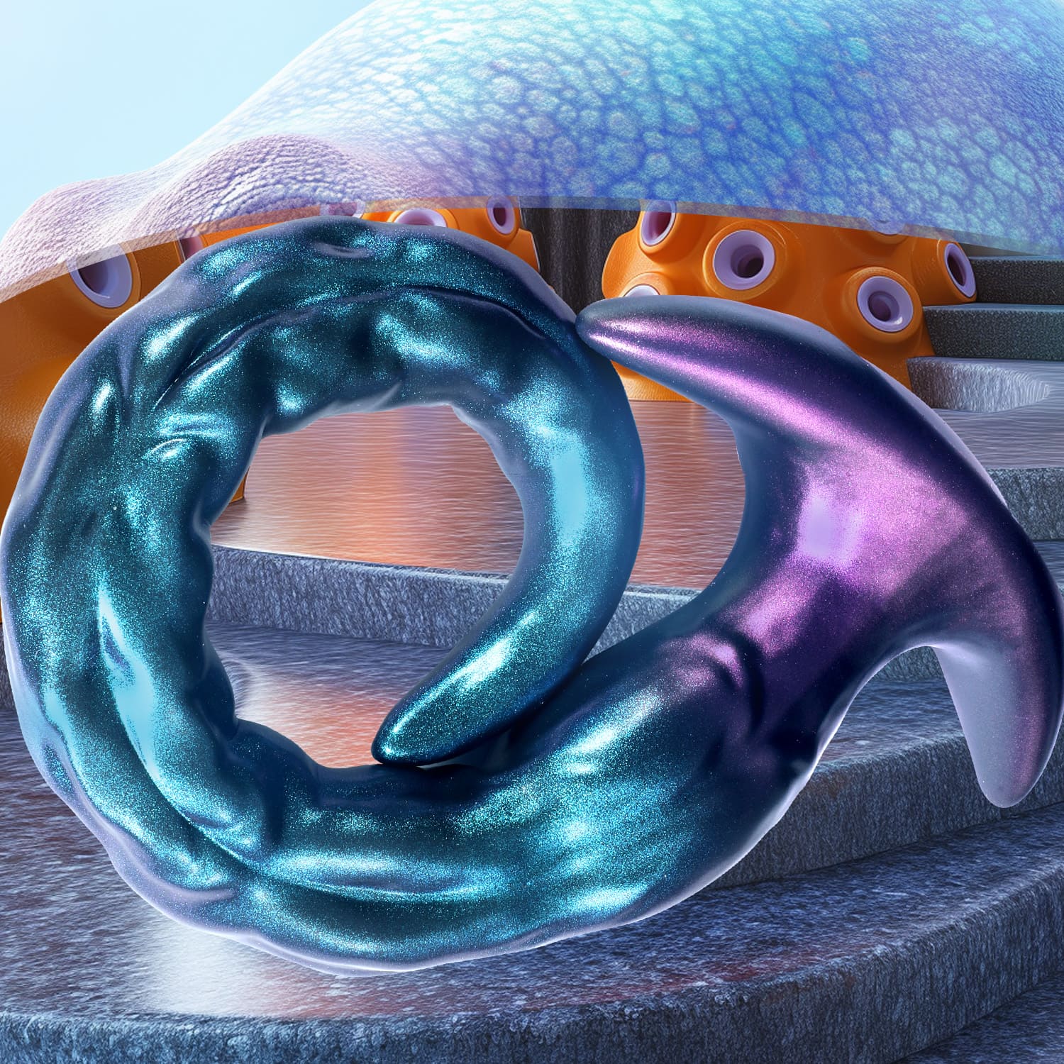 VoidWhip - Tentacle Dildo - Long Butt Plug - 3 Sizes