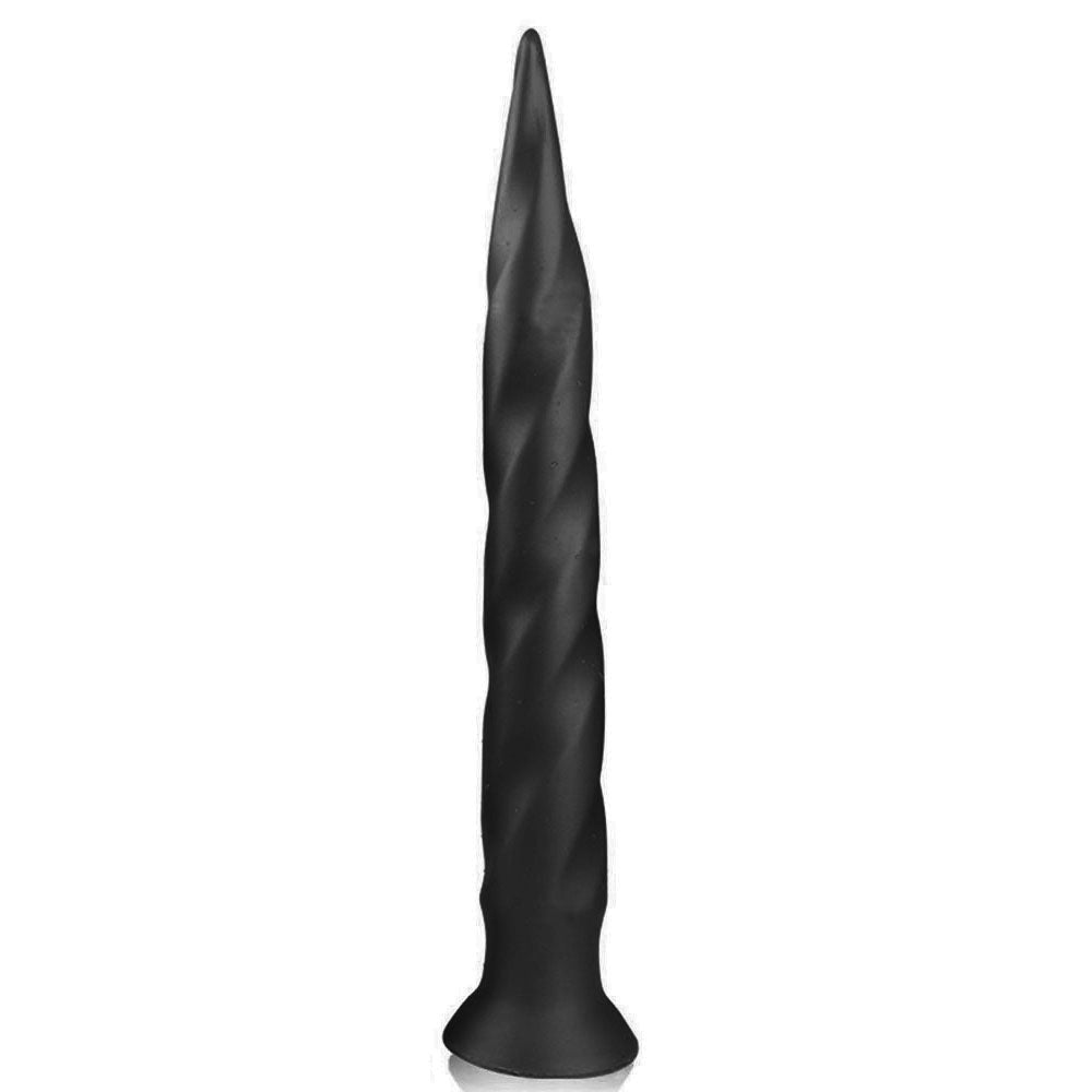 Worm II - Spiral Butt Plug - Long Butt Plug - Huge Anal Dildo