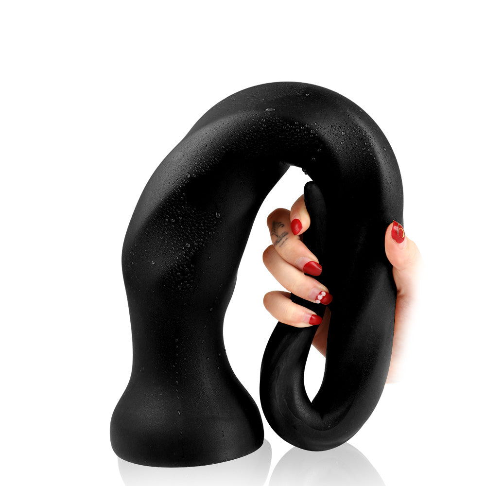 Worm - Long Butt Plug - Spiral Butt Plug - Deep Anal Toy