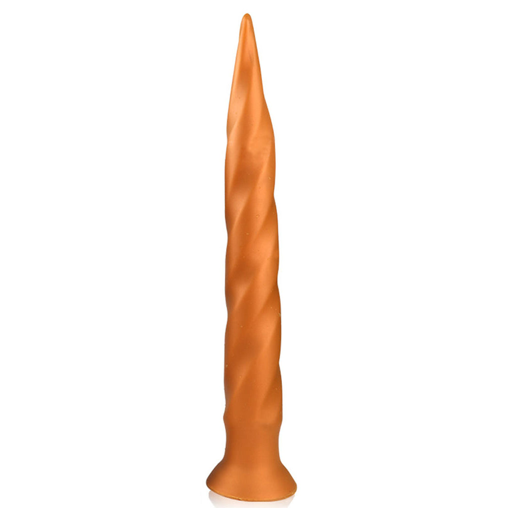 Wurm II - Spiral-Hintern-Stecker-Langer Hintern-Riesiger Anal Dildo