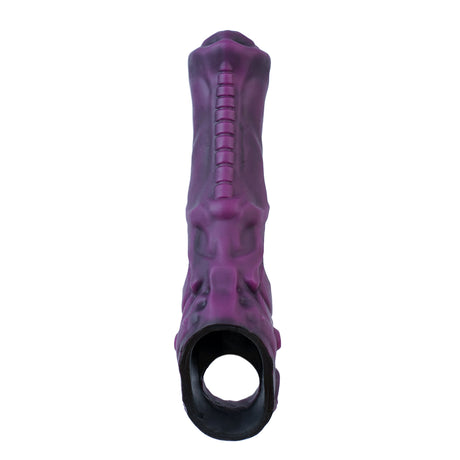 Nothosaur IRONN 025 - 4-5 Inch Penis Extension Sleeve - Horse Cock Sleeve - Silicon Sleeve with Ring