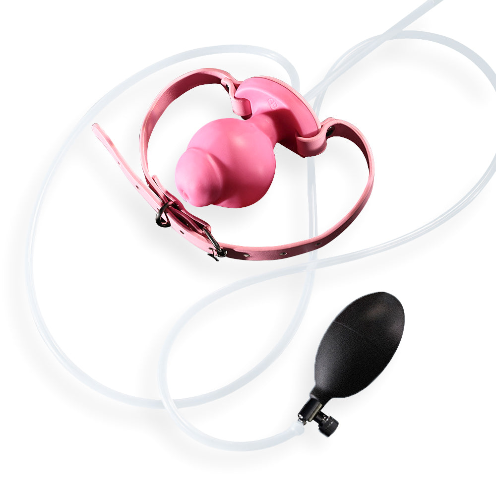 Xomiy Breathex - Inflatable Silicone Ball Gag