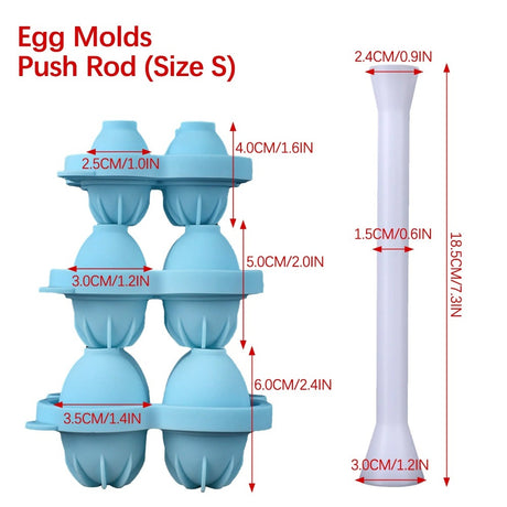 Nothosaur - Egg Mold+Push rod Size S