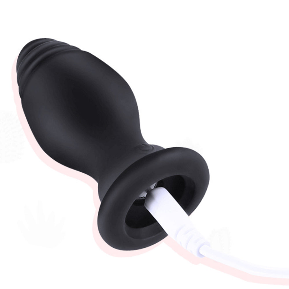 Vibrating Remote Control Foxtail Anal Plugs