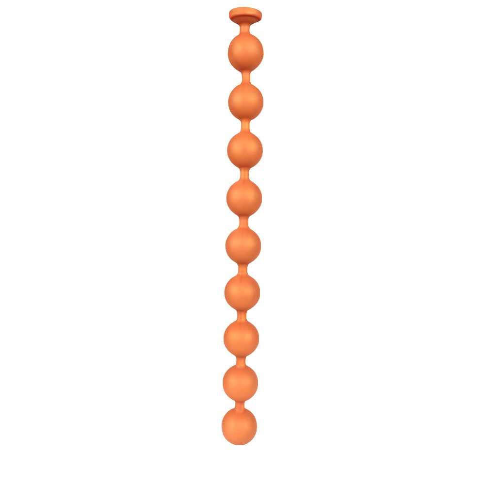 9 Balls Anal Beads -  Suction cup style