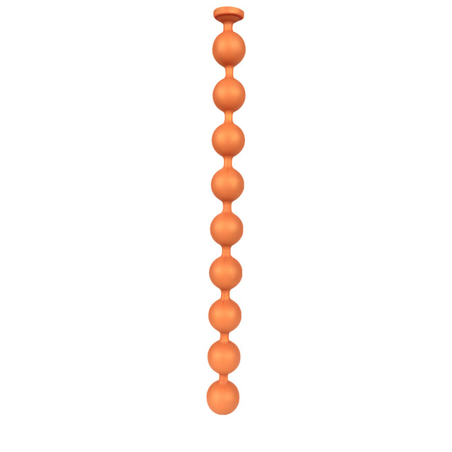 Hands Free Anal Beads - 9 Beads Extreme Anal Sex Toys - Soft Silicone ...