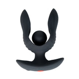 Plug anal gonflable - Dilatateur anal noir - Jouet anal manuel