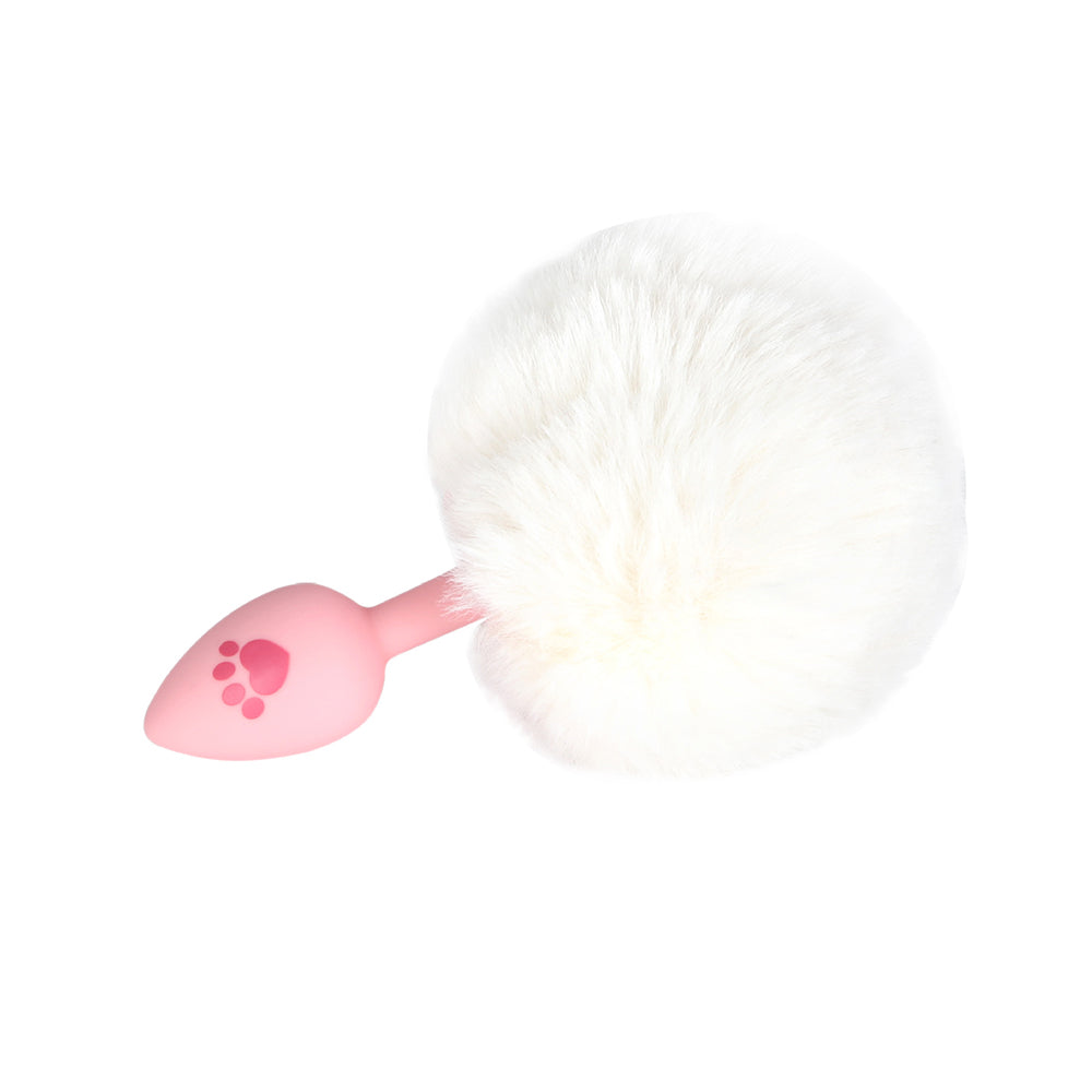 Katzenpfoten-Analplugs, Kaninchenschwanz, leuchtendes Sexspielzeug