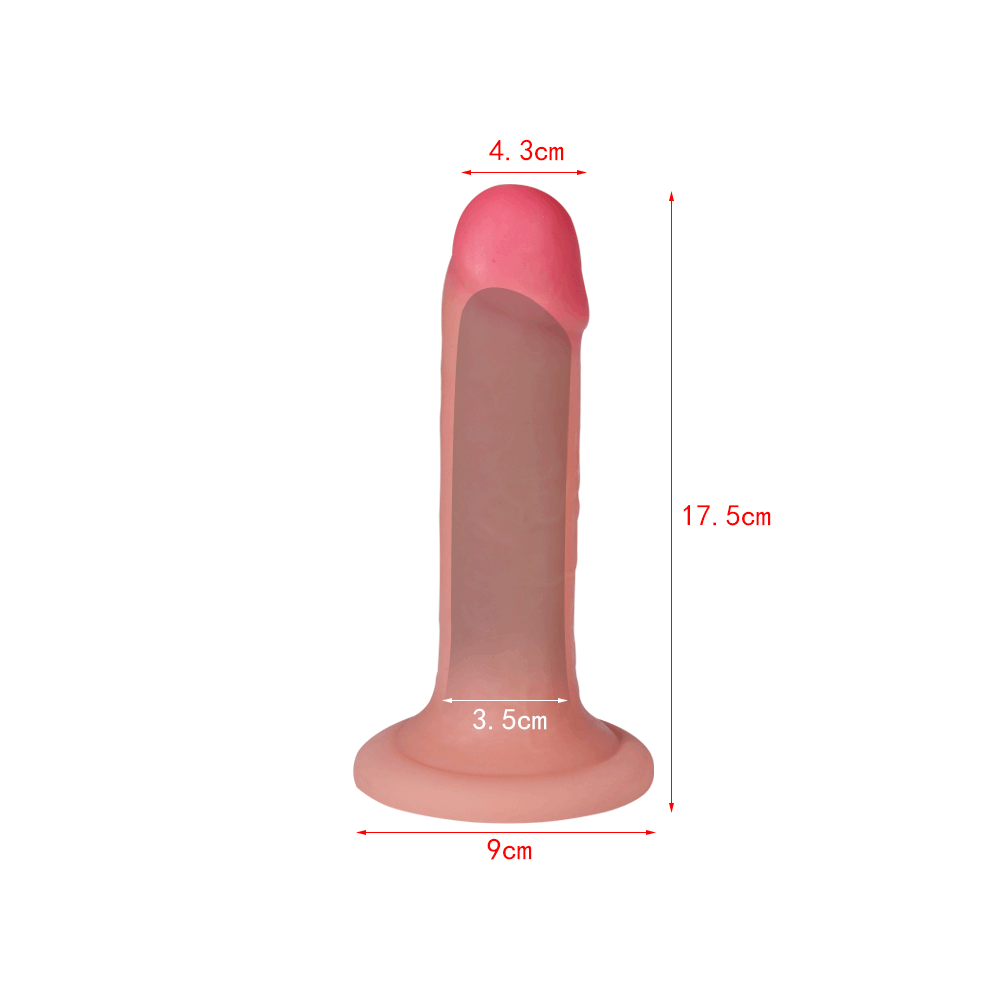 Penis-Sleeve-Realistic-Cock-Extender-Ultra-Soft-For-Enlarge-Prolong-SIZE-M