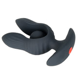 Inflatable Butt Plug - Black Anal Dilator - Manual Anal Toy
