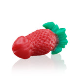 Nothosaur BERRYBLOOM - Fantasy Dildo - Strawberry Silicone Butt Plug - Insertable Outdoor Wearable Dildo