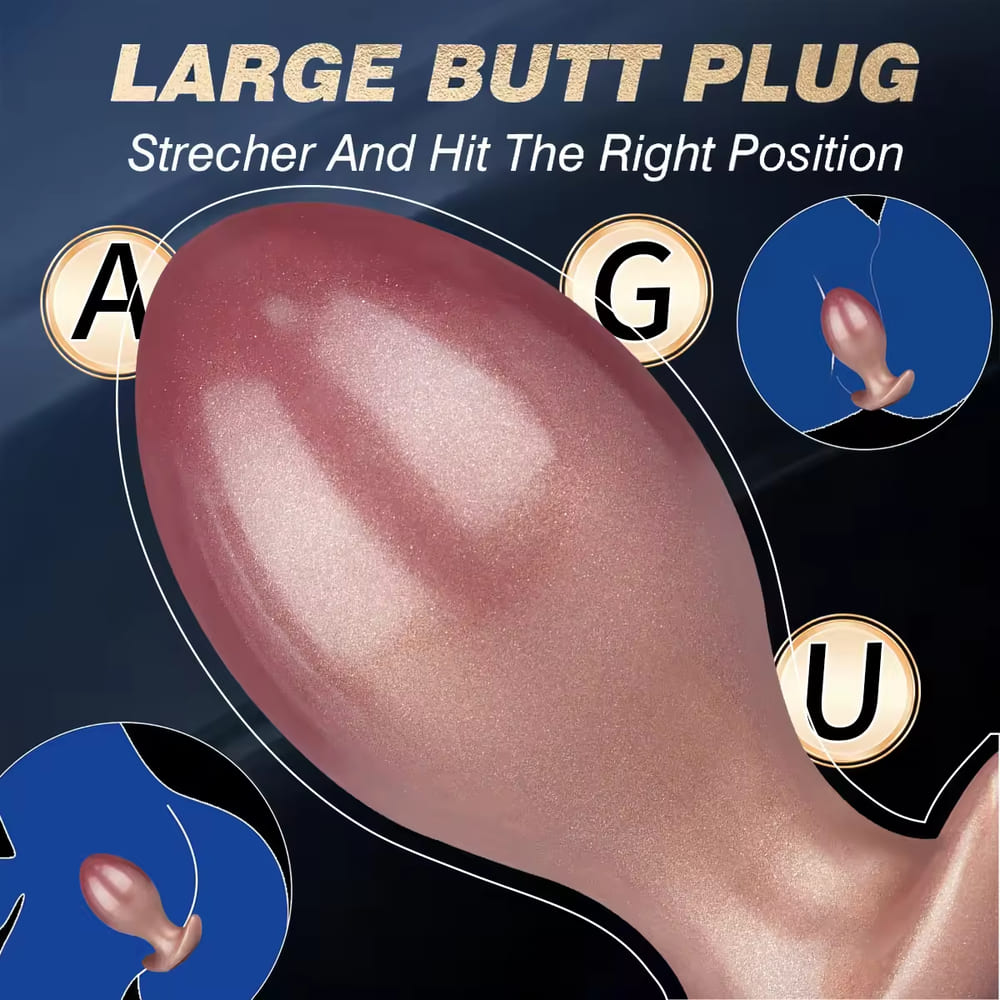 Aether-Bulb-Silicone-Chain-Butt-Plug-Anal-Training-Toy