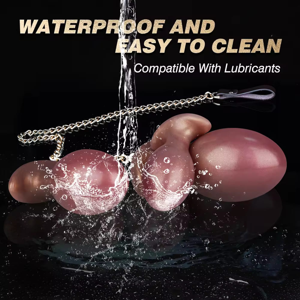 Aether-Bulb-Silicone-Chain-Butt-Plug-Anal-Training-Toy