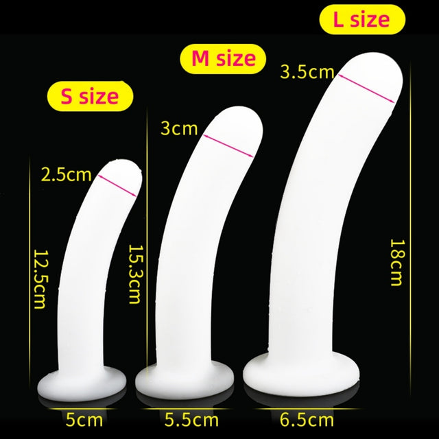 Anal-Plug-Prostate-Massager-Anal-Dilator-3Sizes-Silicone-Butt-Plug-For-Expansion-6
