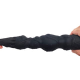 Animal-Dildo-4Knots-Dildo-Anal-Toys-With-Suction-Cup-black-stretch2