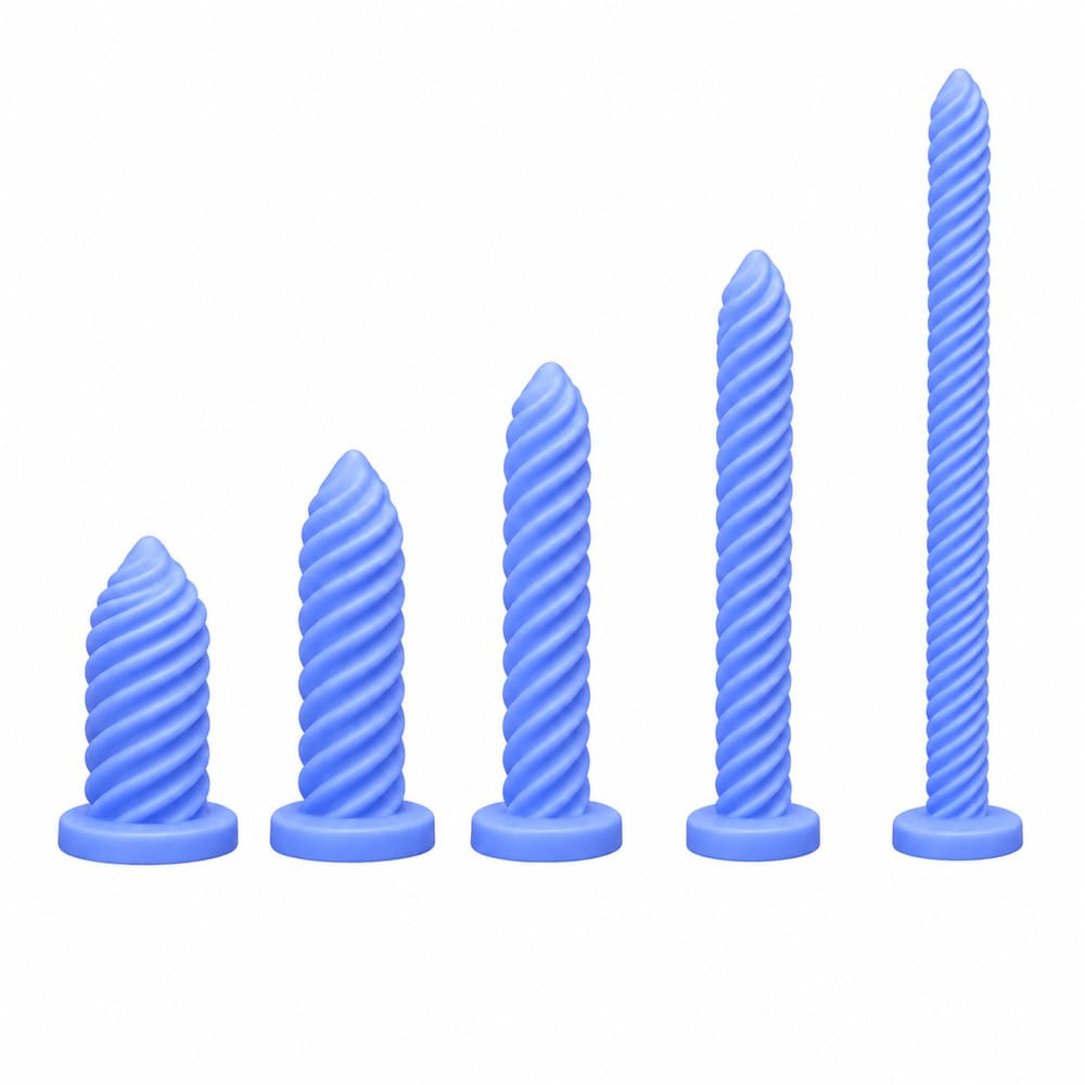 Auger-Silicone-Spiral-Long-Anal-Toy-5-Sizes
