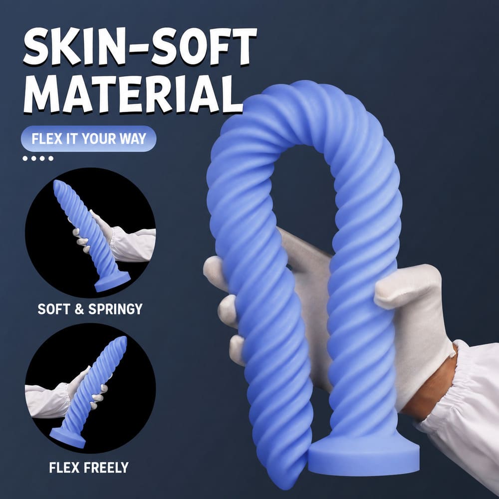 Auger-Silicone-Spiral-Long-Anal-Toy-5-Sizes