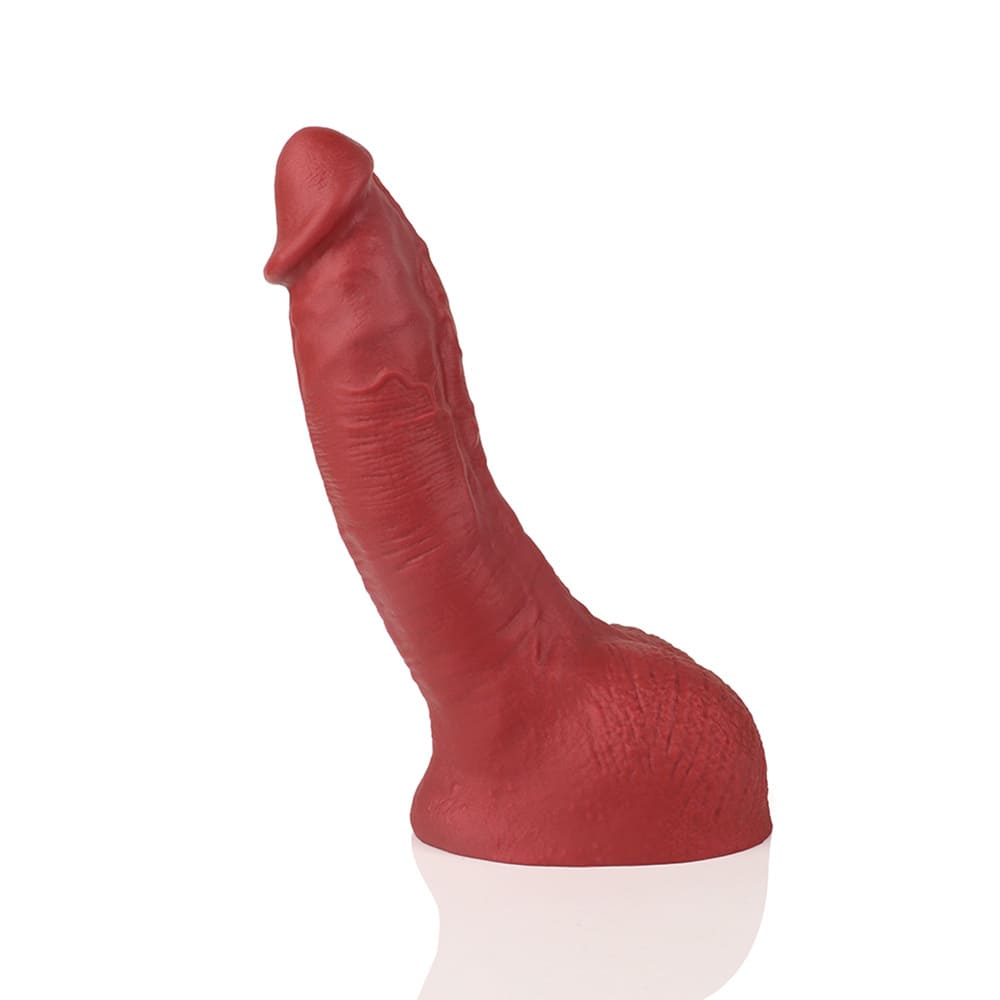 Aurelius-Silicone-Realistic-Curved-Dildo