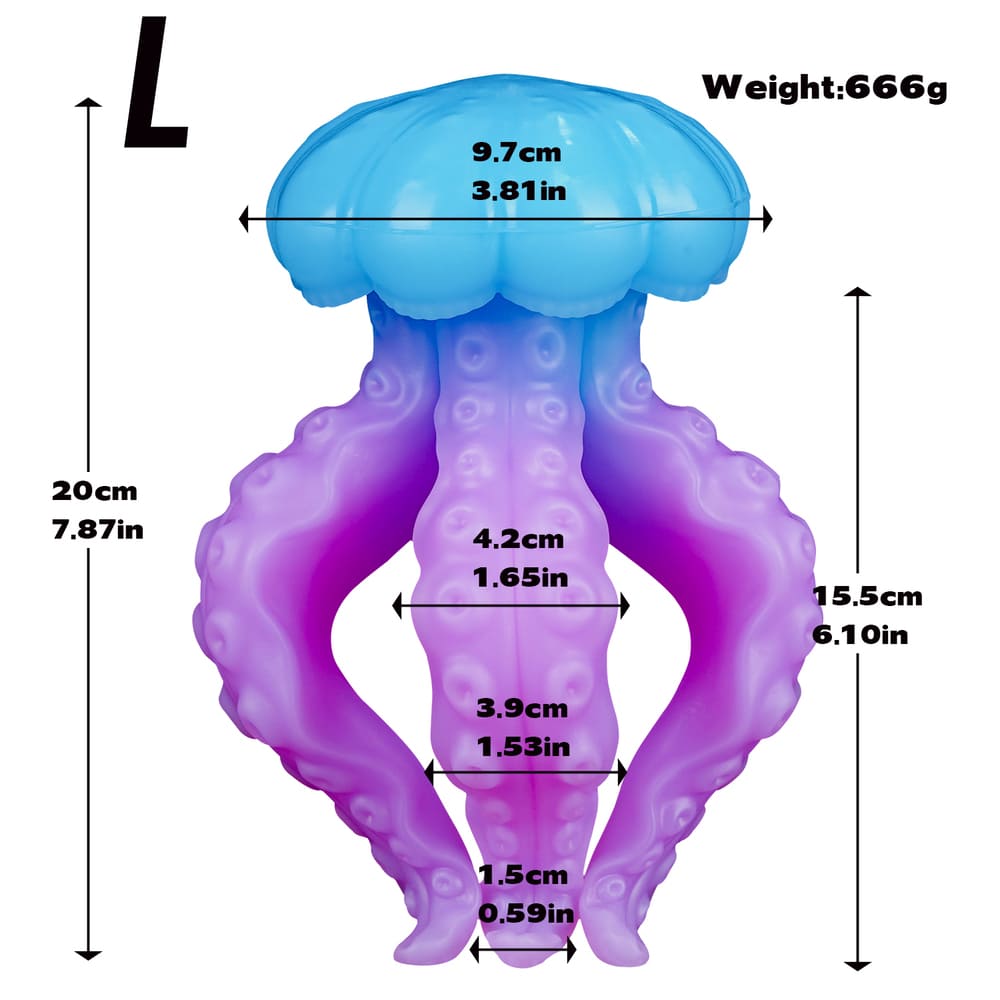 Aurellia-Jellyfish-Fantasy-Anal-Plug-Glow-in-The-Dark-Tentacle-Toy