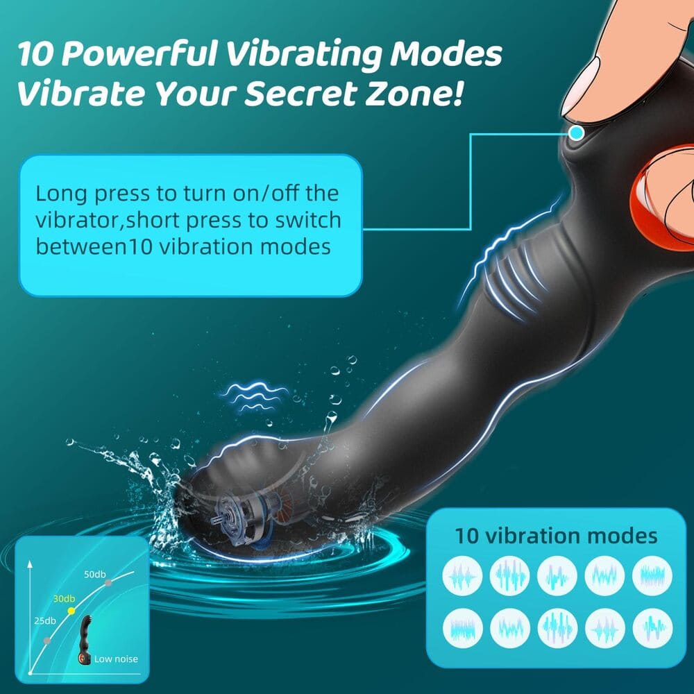 Auron-Finger-Ring-Prostate-Massager-Anal-Vibrator