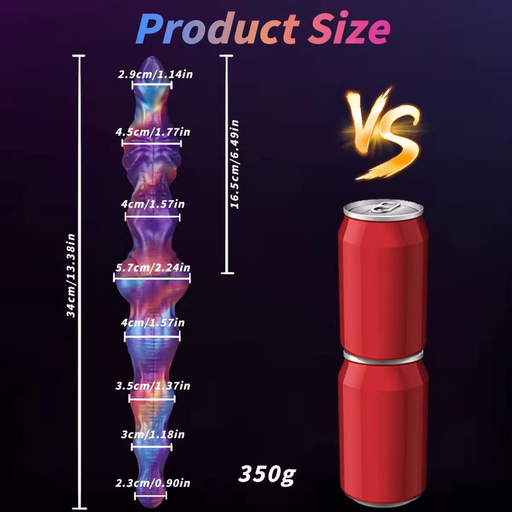 Axel-Dual-Heads-Knotted-Dildo-Silicone-Sex-Toy